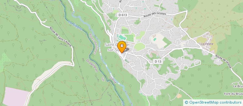 localisation de l'entreprise MADAME CLAIRE SCROPPO à SAINT-CEZAIRE-SUR-SIAGNE