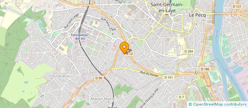 localisation de l'entreprise MADAME CLAIRE SEBILEAU à SAINT-GERMAIN-EN-LAYE