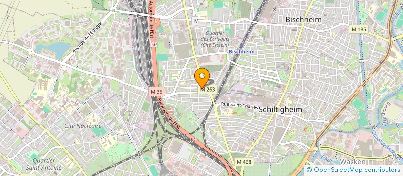 localisation de l'entreprise MADAME CLAIRE SECORDEL  SCHILTIGHEIM