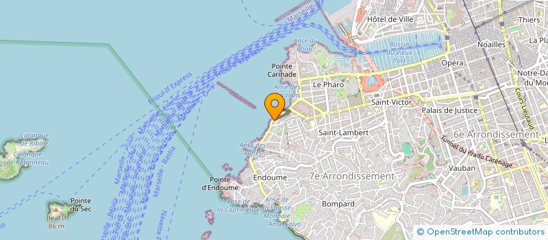 localisation de l'entreprise MADAME CLAIRE SEIDENBINDER à MARSEILLE
