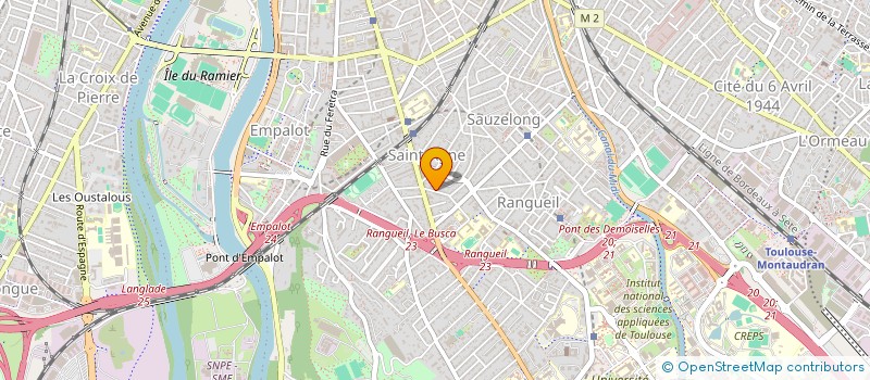 localisation de l'entreprise MADAME CLAIRE SEILLER à TOULOUSE