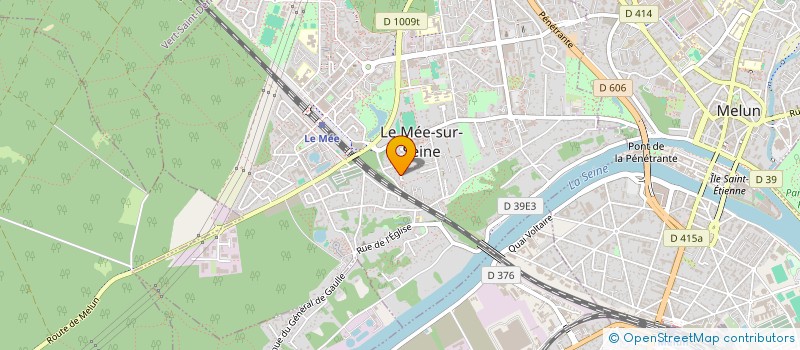 localisation de l'entreprise MADAME CLAIRE SENEKERIMIAN  LE MEE-SUR-SEINE