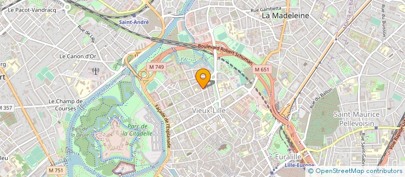 localisation de l'entreprise MADAME CLAIRE SERAFINI à LILLE