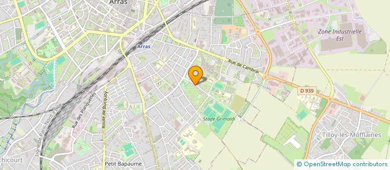 localisation de l'entreprise MADAME CLAIRE SEUNES à ARRAS