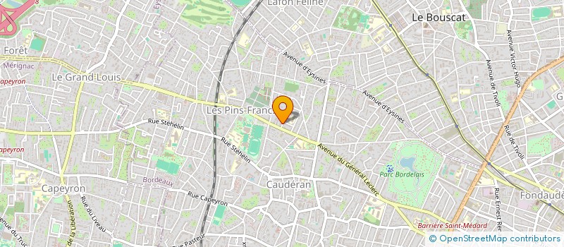 localisation de l'entreprise MADAME CLAIRE SEYRAT  BORDEAUX