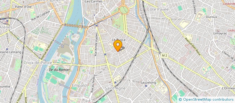 localisation de l'entreprise MADAME CLAIRE SIGRAND  TOULOUSE