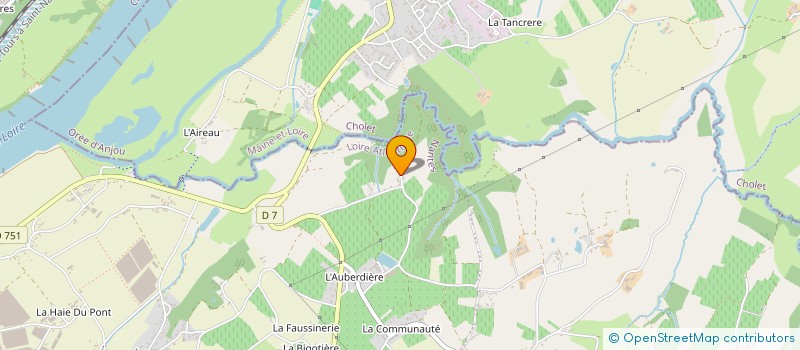 localisation de l'entreprise MADAME CLAIRE SKRZYPEK  DIVATTE-SUR-LOIRE