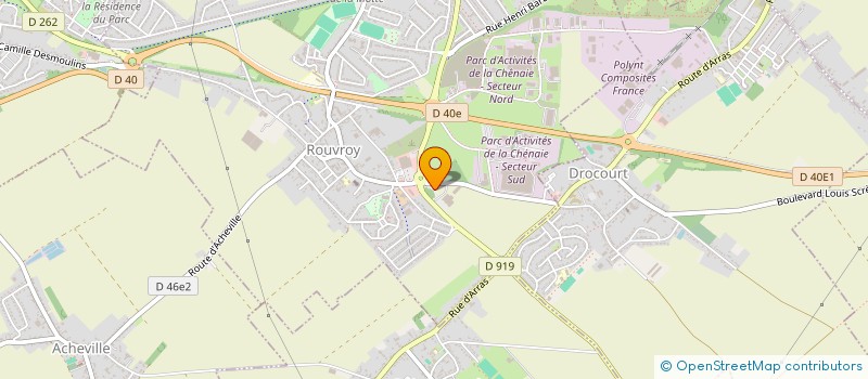 localisation de l'entreprise MADAME CLAIRE SMAKAL  ROUVROY