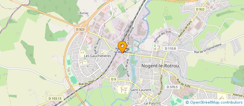 localisation de l'entreprise MADAME CLAIRE SOLEILLE à NOGENT LE ROTROU