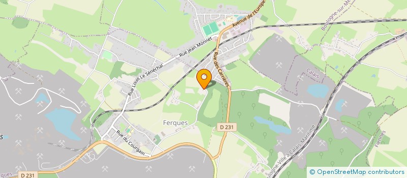 localisation de l'entreprise MADAME CLAIRE SONZOGNI  FERQUES