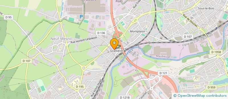 localisation de l'entreprise MADAME CLAIRE SPILMONT  NEUF-MESNIL