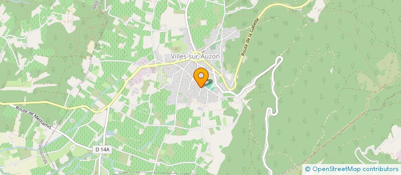 localisation de l'entreprise MADAME CLAIRE SPINETTI à VILLES-SUR-AUZON
