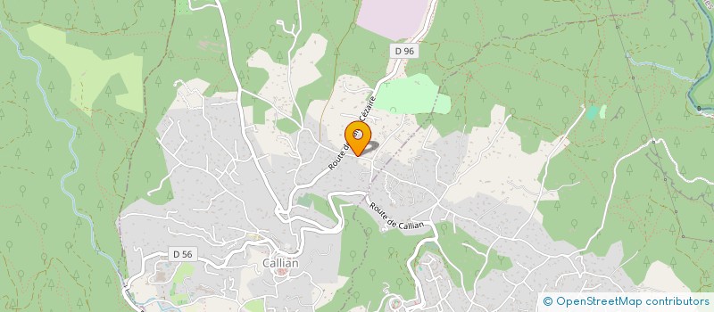localisation de l'entreprise MADAME CLAIRE STEFANUT  CALLIAN