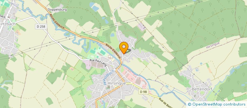 localisation de l'entreprise MADAME CLAIRE SUDOL  HIRSINGUE