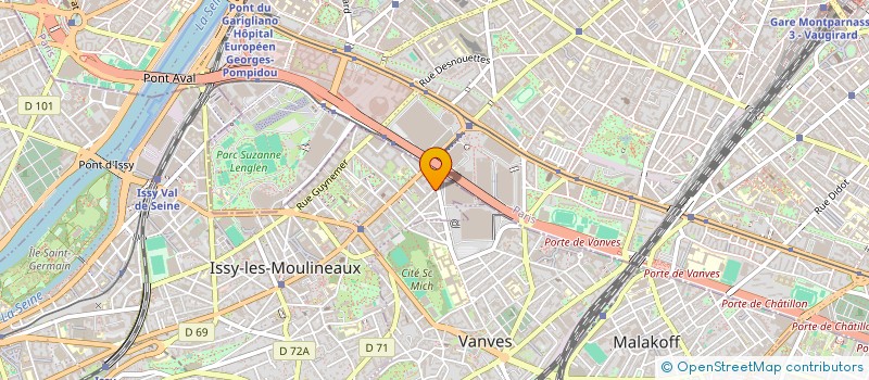 localisation de l'entreprise MADAME CLAIRE TABARD à ISSY-LES-MOULINEAUX