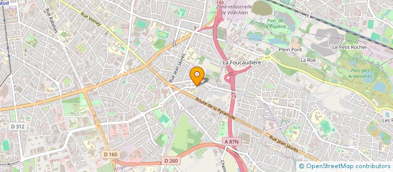 localisation de l'entreprise MADAME CLAIRE TACQUET  BOUCHEMAINE