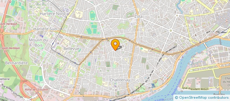 localisation de l'entreprise MADAME CLAIRE TAKO WAHI  NANTES