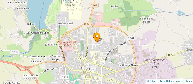 localisation de l'entreprise MADAME CLAIRE TANCRAY  PLOERMEL