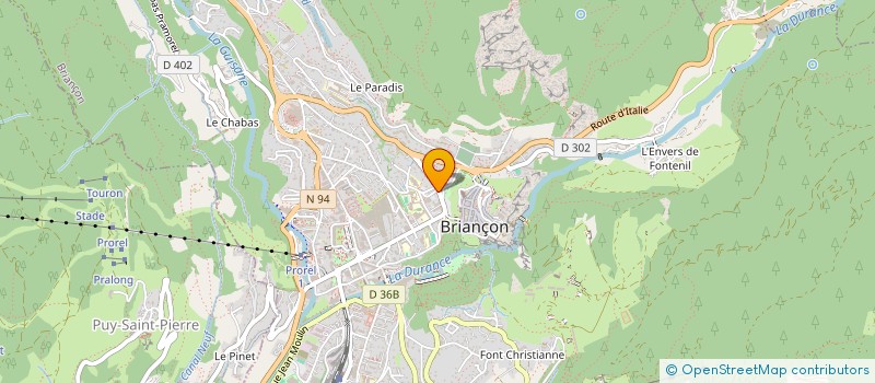 localisation de l'entreprise MADAME CLAIRE TANNE  BRIANCON