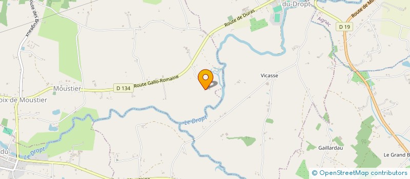 localisation de l'entreprise MADAME CLAIRE TAYLOR  MOUSTIER