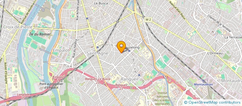 localisation de l'entreprise MADAME CLAIRE TEYSSEDRE  TOULOUSE