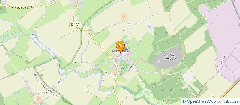 localisation de l'entreprise MADAME CLAIRE THOME  MANONVILLE