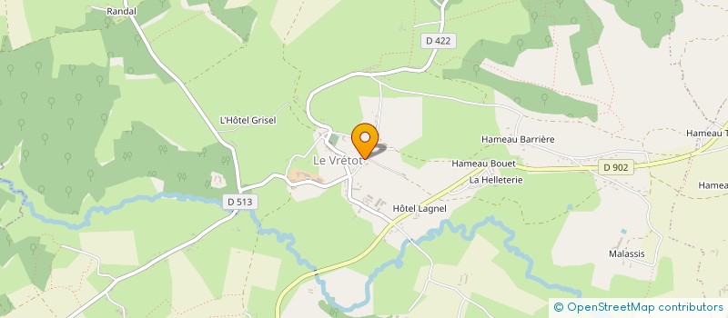 localisation de l'entreprise MADAME CLAIRE THOMINE  BRICQUEBEC-EN-COTENTIN