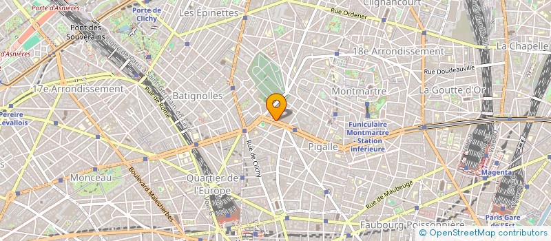 localisation de l'entreprise MADAME CLAIRE THOUVENIN  SOORTS-HOSSEGOR