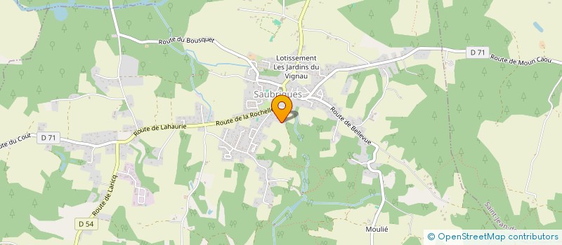 localisation de l'entreprise MADAME CLAIRE TILHET-COARTET  BENESSE-MAREMNE