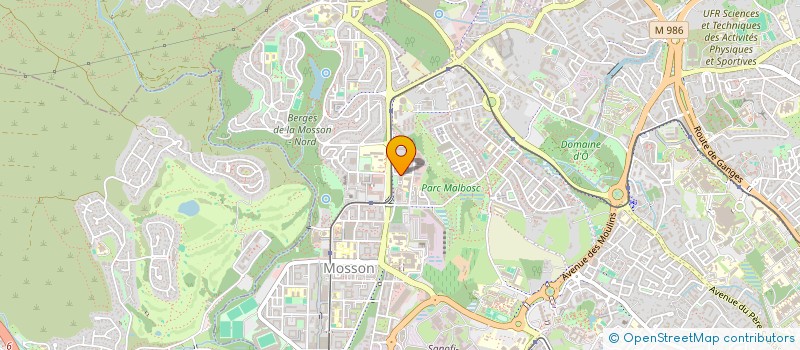 localisation de l'entreprise MADAME CLAIRE TIMSIT  MONTPELLIER