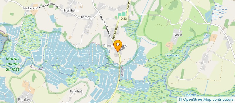 localisation de l'entreprise MADAME CLAIRE TOSSAN  ASSERAC