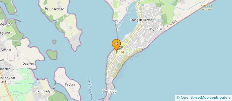 localisation de l'entreprise MADAME CLAIRE TOUBEAU  ILE-TUDY