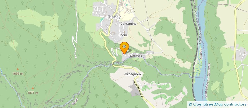 localisation de l'entreprise MADAME CLAIRE TOURNILLAC  CHANAY