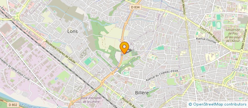 localisation de l'entreprise MADAME CLAIRE TOUYAROT à BILLERE