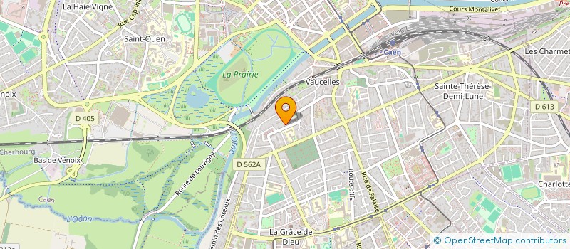localisation de l'entreprise MADAME CLAIRE TRAN  CAEN
