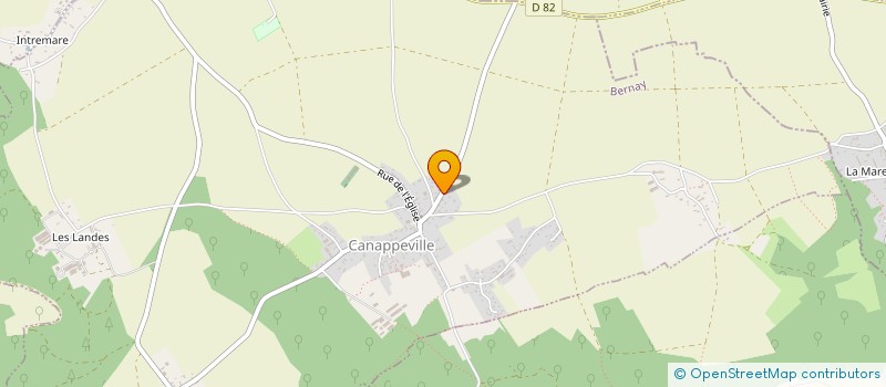 localisation de l'entreprise MADAME CLAIRE TRANIER  CANAPPEVILLE