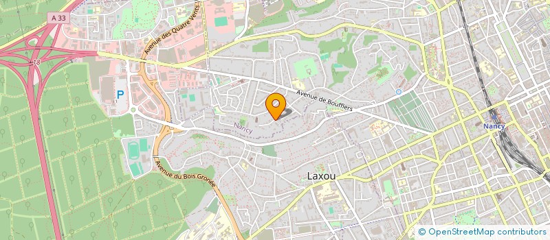 localisation de l'entreprise MADAME CLAIRE TURCI  NANCY