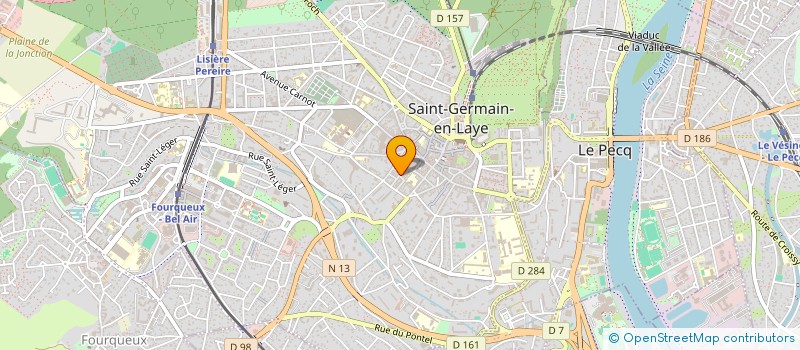 localisation de l'entreprise MADAME CLAIRE TUTTINO  SAINT-GERMAIN-EN-LAYE