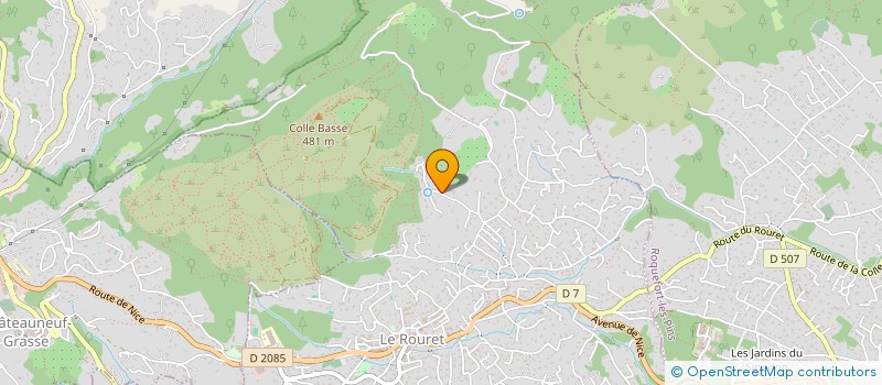 localisation de l'entreprise MADAME CLAIRE URANO  LE ROURET