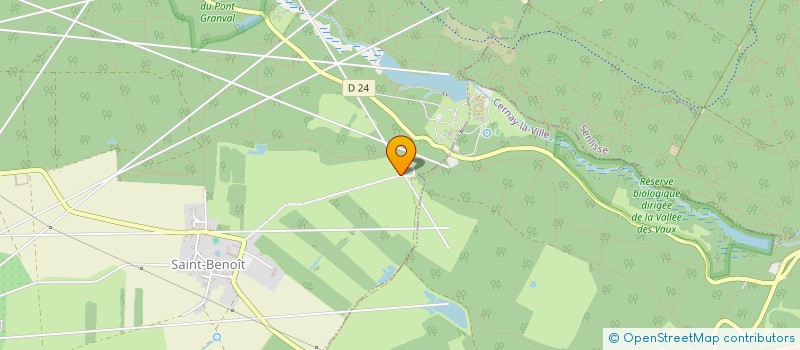 localisation de l'entreprise MADAME CLAIRE VAGNER  AUFFARGIS