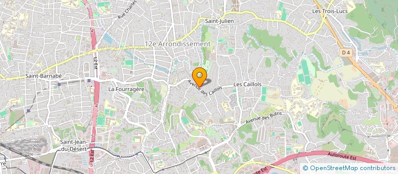 localisation de l'entreprise MADAME CLAIRE VAILLANT à MARSEILLE