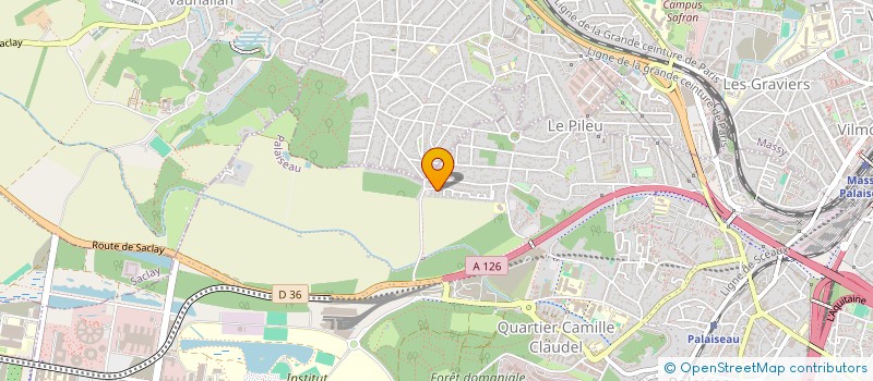 localisation de l'entreprise MADAME CLAIRE VALOR à PALAISEAU