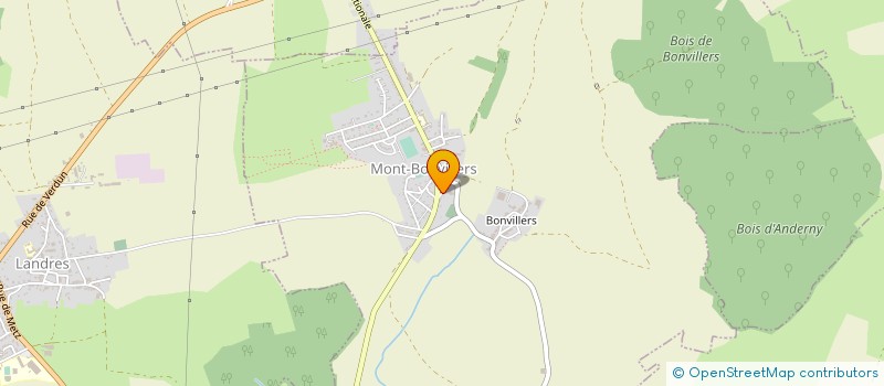 localisation de l'entreprise MADAME CLAIRE VALZER  MONT-BONVILLERS