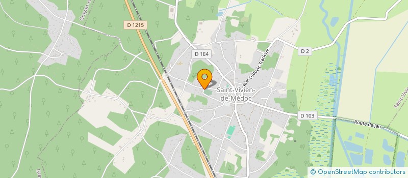 localisation de l'entreprise MADAME CLAIRE VAN-LAERE  SAINT-VIVIEN-DE-MEDOC