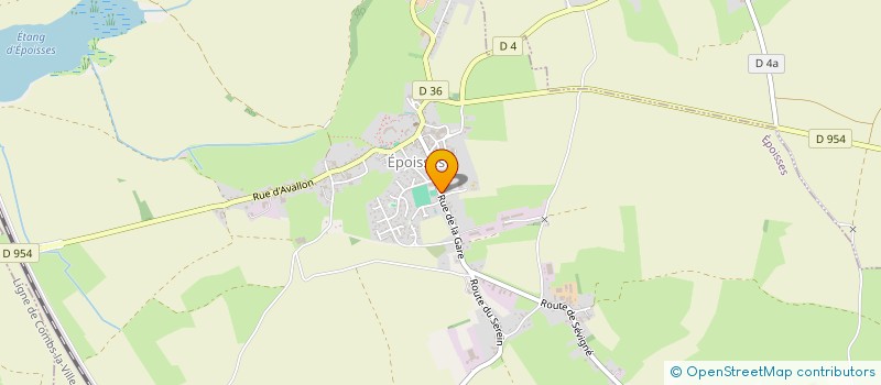 localisation de l'entreprise MADAME CLAIRE VANDEVENTER  EPOISSES