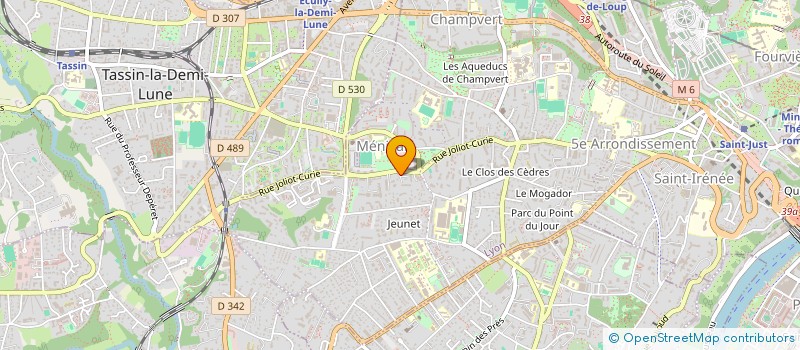 localisation de l'entreprise MADAME CLAIRE VANOLI à LYON