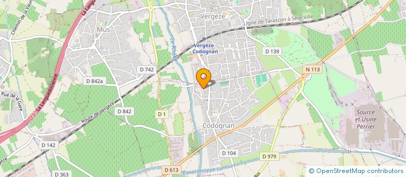 localisation de l'entreprise MADAME CLAIRE VAUBAILLON  CODOGNAN