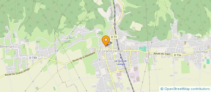 localisation de l'entreprise MADAME CLAIRE VEILLET à LE GRAND-LEMPS