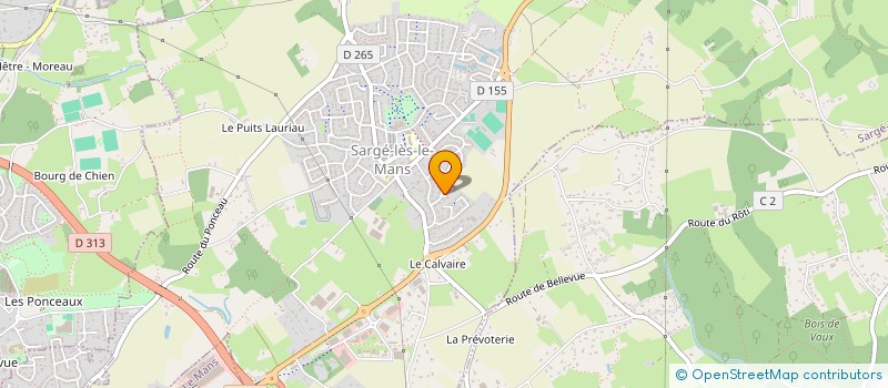 localisation de l'entreprise MADAME CLAIRE VELLA  SARGE-LES-LE-MANS