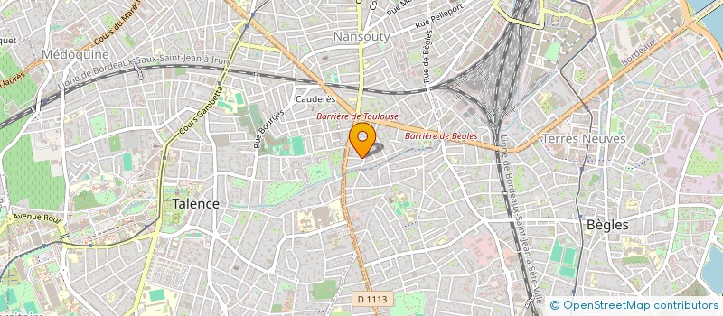 localisation de l'entreprise MADAME CLAIRE VERNEREY  BORDEAUX